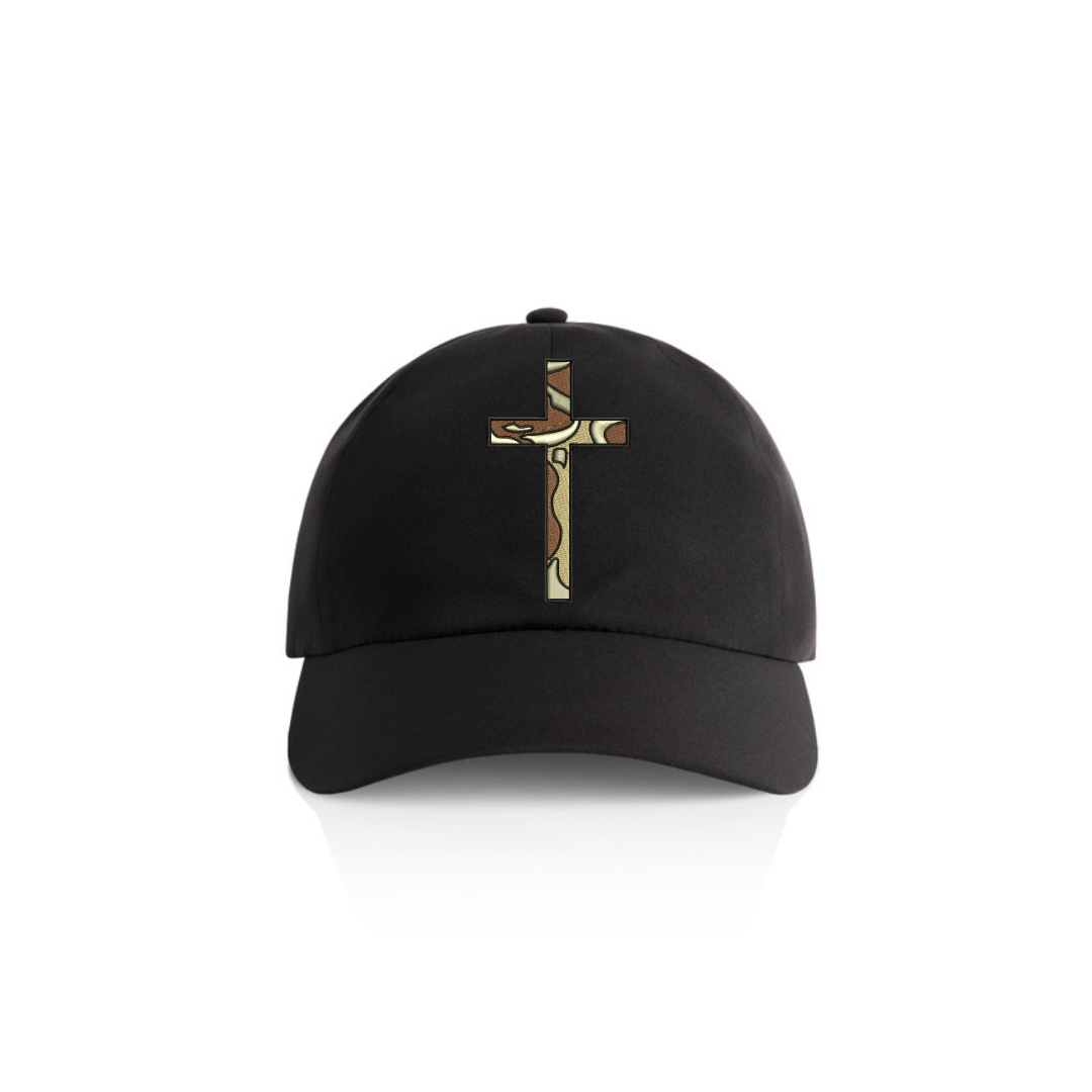 Weep No More Fashions Men's Signature Black Cap