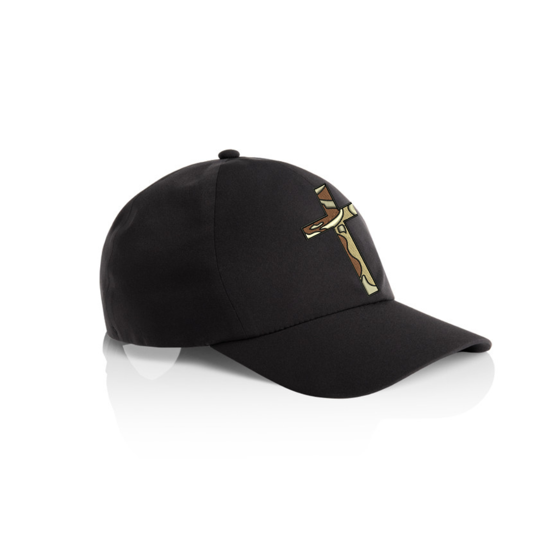 Weep No More Fashions Men's Signature Black Cap